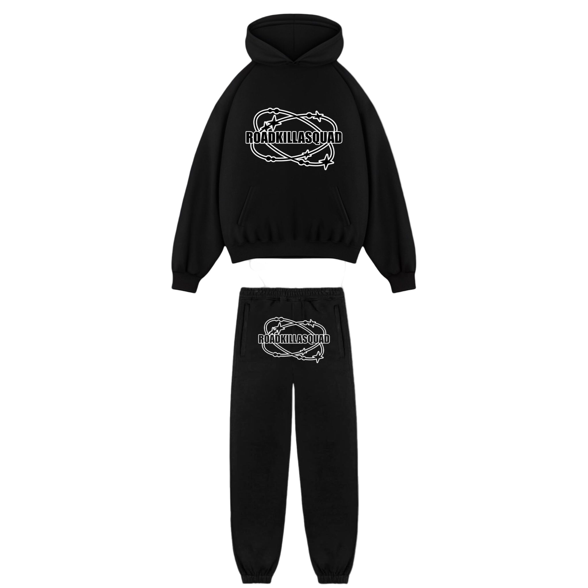 BLACK *SFTS* Full Tracksuit